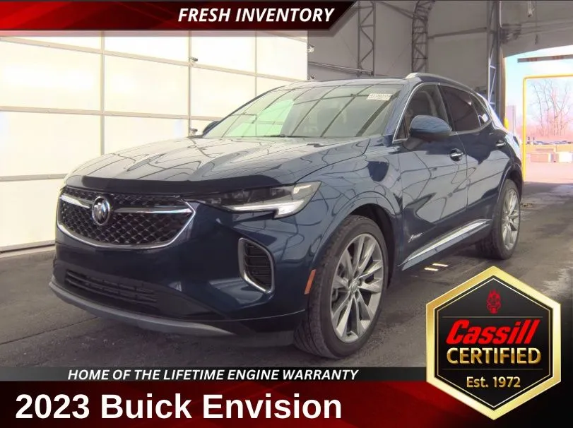 Blue 2023 Buick Envision Avenir for sale in Cedar Rapids, IA