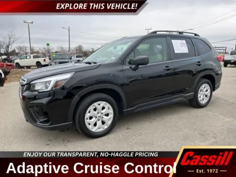 Black 2020 Subaru Forester for sale in Cedar Rapids, IA