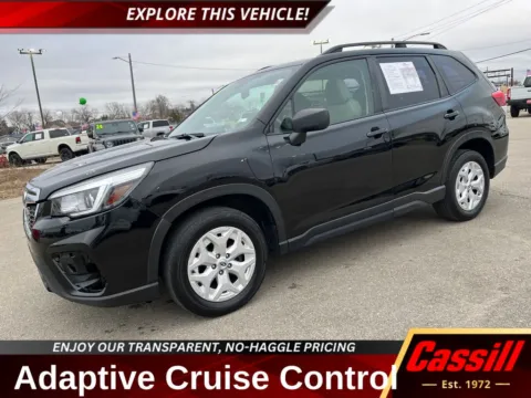 Black 2020 Subaru Forester for sale in Cedar Rapids, IA