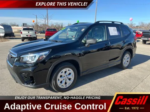 Black 2020 Subaru Forester for sale in Cedar Rapids, IA