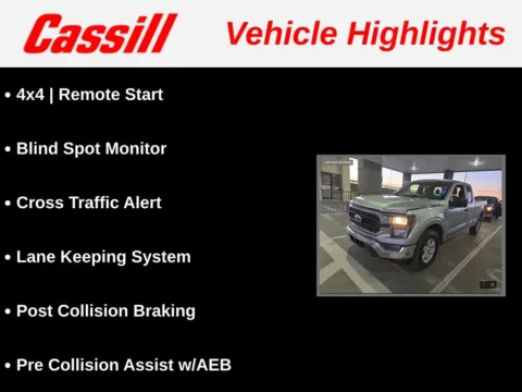 Another view of 2023 Ford F-150 XLT for sale in Cedar Rapids, IA at Cassill Motors