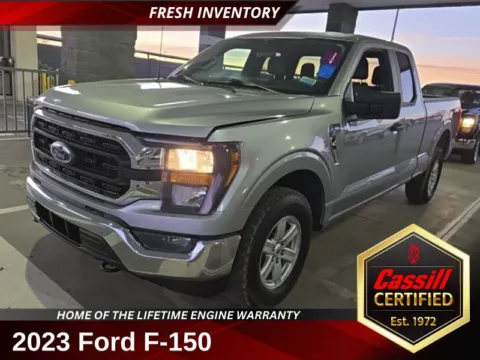 Silver 2023 Ford F-150 XLT for sale in Cedar Rapids, IA