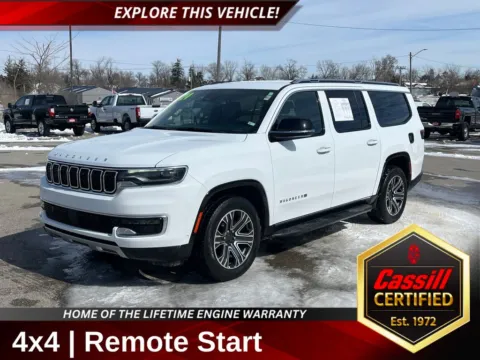 White 2024 Jeep Wagoneer L Series II for sale in Cedar Rapids, IA