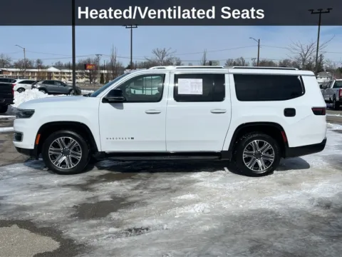 Photos of 2024 Jeep Wagoneer L Series II for sale in Cedar Rapids, IA at Cassill Motors