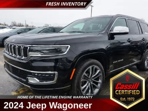 Black 2024 Jeep Wagoneer Series III for sale in Cedar Rapids, IA