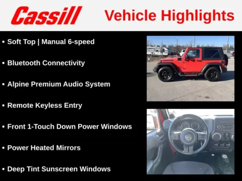 More photos of 2013 Jeep Wrangler Sport at Cassill Motors, IA