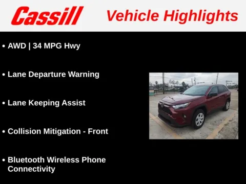 Another view of 2025 Toyota RAV4 LE for sale in Cedar Rapids, IA at Cassill Motors