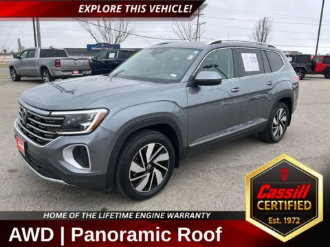 Gray 2024 Volkswagen Atlas 2.0T SEL for sale in Cedar Rapids, IA