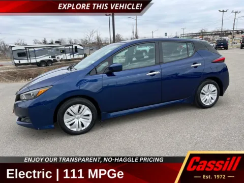 Blue 2025 Nissan Leaf S for sale in Cedar Rapids, IA