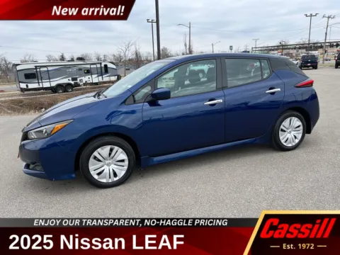 Blue 2025 Nissan Leaf S for sale in Cedar Rapids, IA