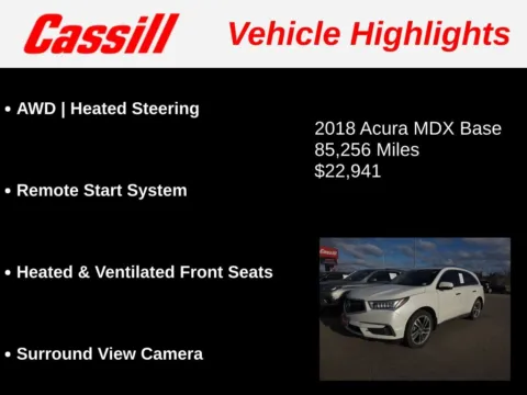 Another view of 2018 Acura MDX 3.5L for sale in Cedar Rapids, IA at Cassill Motors