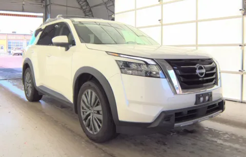 Photos of 2024 Nissan Pathfinder SL for sale in Cedar Rapids, IA at Cassill Motors