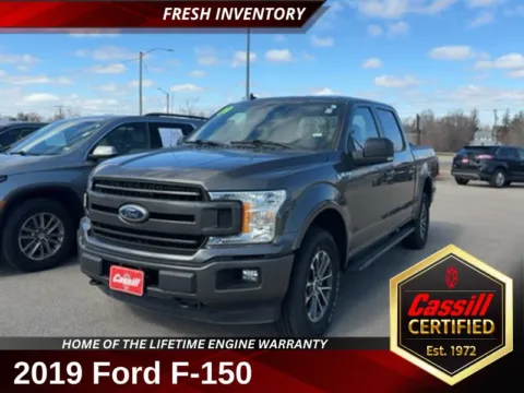 Gray 2019 Ford F-150 XLT for sale in Cedar Rapids, IA