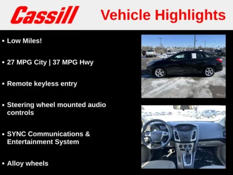 More photos of 2014 Ford Focus SE at Cassill Motors, IA