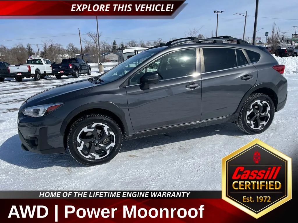 Gray 2021 Subaru Crosstrek Limited for sale in Cedar Rapids, IA
