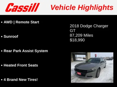 More photos of 2018 Dodge Charger GT at Cassill Motors, IA