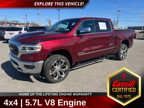 Red 2023 Ram 1500 Limited for sale in Cedar Rapids, IA