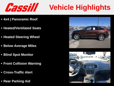 More photos of 2014 Jeep Grand Cherokee Summit at Cassill Motors, IA