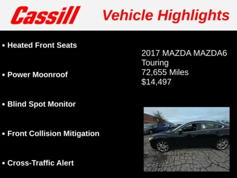 Another view of 2017 Mazda Mazda6 Touring for sale in Cedar Rapids, IA at Cassill Motors