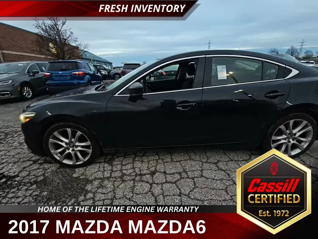 Black 2017 Mazda Mazda6 Touring for sale in Cedar Rapids, IA
