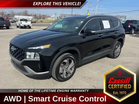 Black 2023 Hyundai Santa Fe SEL for sale in Cedar Rapids, IA
