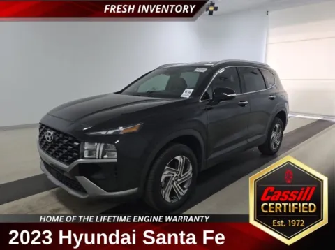 Black 2023 Hyundai Santa Fe SEL for sale in Cedar Rapids, IA