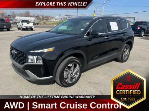 Black 2023 Hyundai Santa Fe SEL for sale in Cedar Rapids, IA