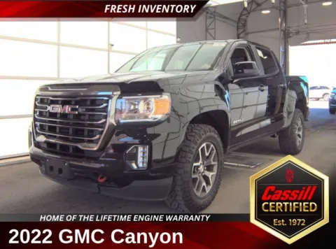 Black 2022 GMC Canyon AT4 w/Leather for sale in Cedar Rapids, IA