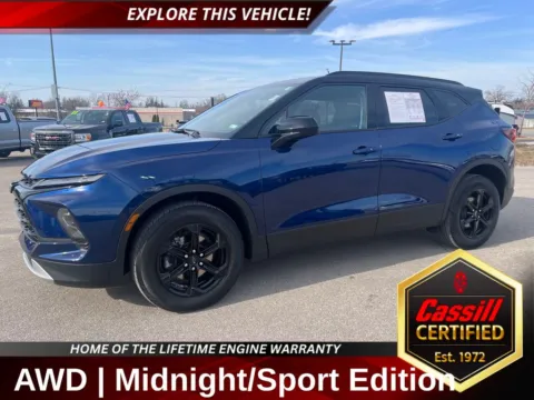 Blue 2023 Chevrolet Blazer LT for sale in Cedar Rapids, IA