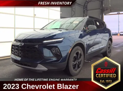 Blue 2023 Chevrolet Blazer LT for sale in Cedar Rapids, IA
