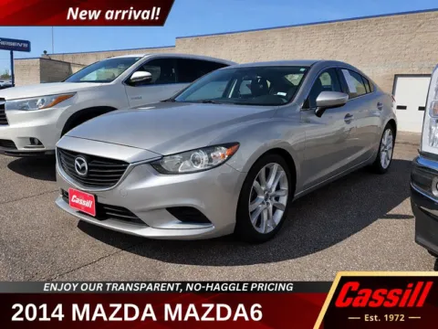 Silver 2014 Mazda Mazda6 i Touring for sale in Cedar Rapids, IA