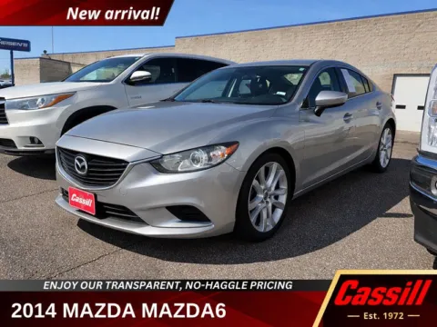 Silver 2014 Mazda Mazda6 i Touring for sale in Cedar Rapids, IA