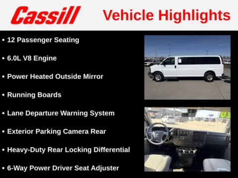 More photos of 2020 Chevrolet Express 3500 LT at Cassill Motors, IA