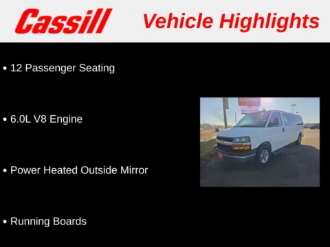 Another view of 2020 Chevrolet Express 3500 LT for sale in Cedar Rapids, IA at Cassill Motors