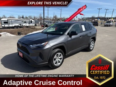 Gray 2023 Toyota RAV4 LE for sale in Cedar Rapids, IA