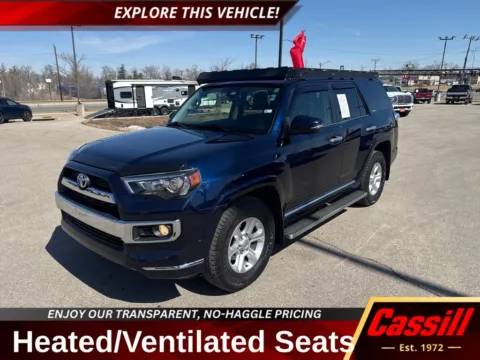 Blue 2018 Toyota 4Runner Limited for sale in Cedar Rapids, IA
