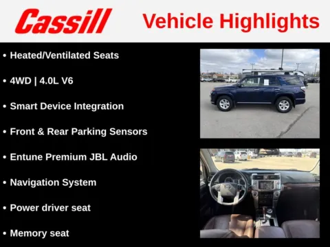 More photos of 2018 Toyota 4Runner Limited at Cassill Motors, IA