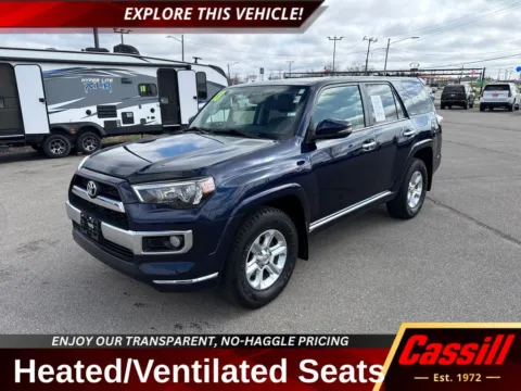 Blue 2018 Toyota 4Runner Limited for sale in Cedar Rapids, IA