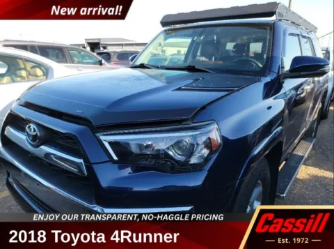 Blue 2018 Toyota 4Runner Limited for sale in Cedar Rapids, IA