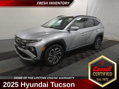 Silver 2025 Hyundai Tucson Limited for sale in Cedar Rapids, IA
