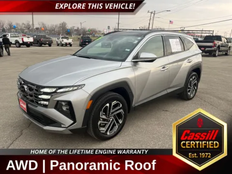 Silver 2025 Hyundai Tucson Limited for sale in Cedar Rapids, IA