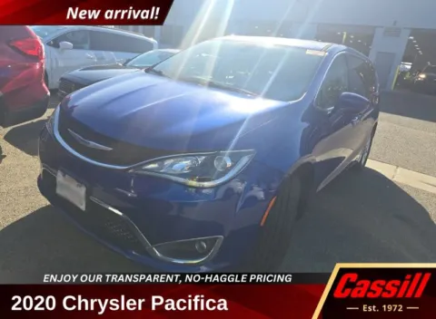 Blue 2020 Chrysler Pacifica Touring for sale in Cedar Rapids, IA