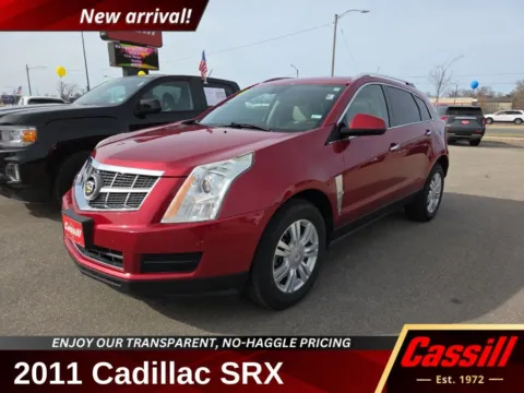 Red 2011 Cadillac SRX Luxury for sale in Cedar Rapids, IA