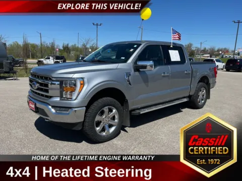 Silver 2023 Ford F-150 Lariat for sale in Cedar Rapids, IA