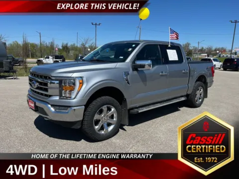 Silver 2023 Ford F-150 Lariat for sale in Cedar Rapids, IA