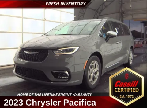 Gray 2023 Chrysler Pacifica Limited for sale in Cedar Rapids, IA