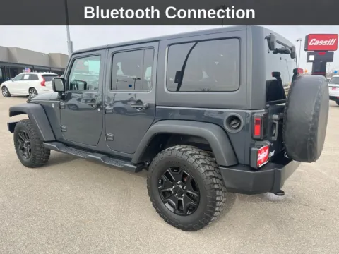 Another view of 2016 Jeep Wrangler Unlimited Willys for sale in Cedar Rapids, IA at Cassill Motors