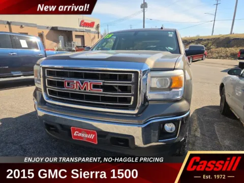 Brown 2015 GMC Sierra 1500 SLE for sale in Cedar Rapids, IA