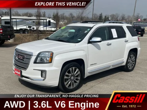 White 2016 GMC Terrain Denali for sale in Cedar Rapids, IA