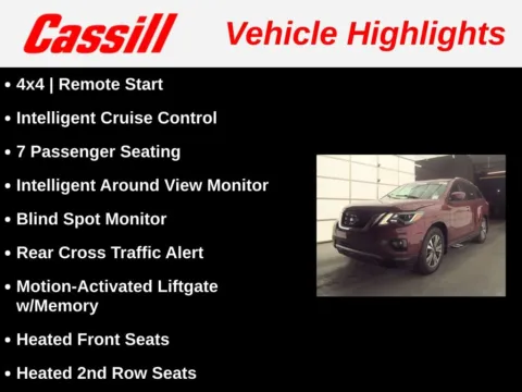 Another view of 2019 Nissan Pathfinder SL for sale in Cedar Rapids, IA at Cassill Motors